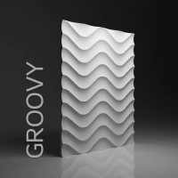 Groovy Dunes panel ścienny 3D